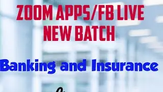 1) Banking and Insurance :Life Insurance ( Class 1)