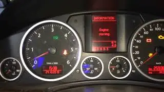 часть 1 Туарег 3,0 TDI долго заводится поиск причины