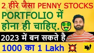 🤑 2023 के लिए Best Microcap Stocks For Long Term | Chemical Electric Vehicle Company Small Cap Share
