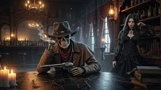 Dark Country Minor Western Song with Haunted Memories and Minor Key Storytelling