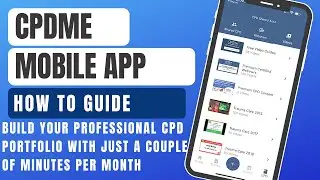 Build your professional CPD Portfolio with just a couple of minutes per month - CPDme