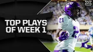 Top Plays from Week 1 | 2025 Big 12 Football