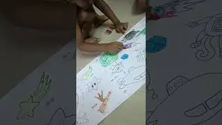 kids special colouring roll #shortsfeed #useful #tamil
