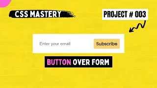Email Subscribe Form (CSS Mastery # 003) | Coder Champ