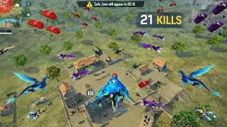 Full aggression gameplay 🔥 duo vs squad || Scar+Mp5 99% headshot rate 🤯