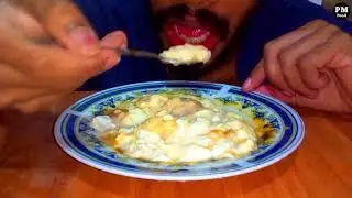 Curd with Treacle ASMR Eating 🥣🍯 | No Talking | Relaxing Food Sounds