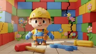 Roblox Little Builder Lost His Hammer | Kids Songs & Nursery Rhymes