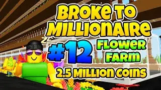 Roblox Island Broke To Millionaire #12 |Best Flower Farm & 2.5 Million coins|