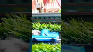 Rail King Locomotive Train VS Pickup Car #traintoys #shorts #railking #steamtrain #trending