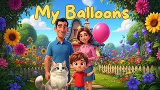 My Balloons | Bunny Banana Nursery Rhymes Kid Song and Education