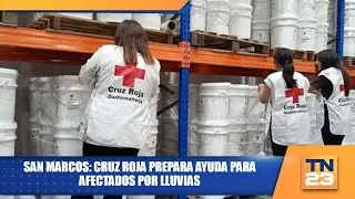 San Marcos: Cruz Roja prepara ayuda para afectados por lluvias