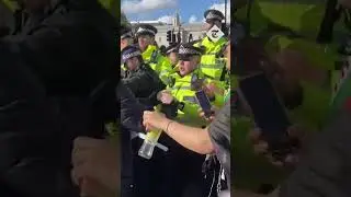 Tensions rise as police clash with pro-Palestine protesters in London