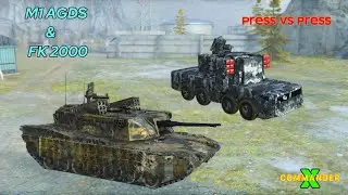 M1 AGDS & FK 2000 Anti-Aircraft System | MWT Press id vs Press id Battle 