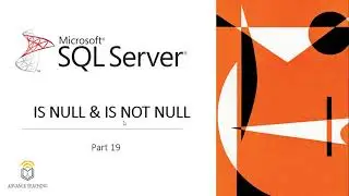 IS NULL & IS NOT NULL Operator in SQL Server in Urdu/Hindi