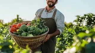 l have a vegetable 🍆🥒 garder at my house 🏠