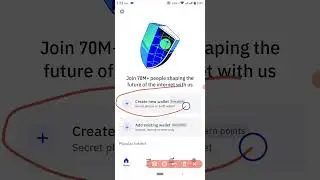 How to create account on trust wallet