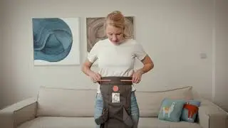 B&auml;ra barn i Ergobaby Embrace fr&aring;n 58 4 cm ca  2 m&aring;n +