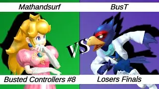 Busted Controllers #8 - Top 8 LF - Mathandsurf (Peach) vs BusT (Falco)