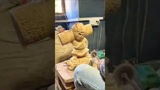 Ancient woodcarve 😍#youtubeshorts #woodscraft #art #woodworking #sculpture #homedecor #fyp #taiwan