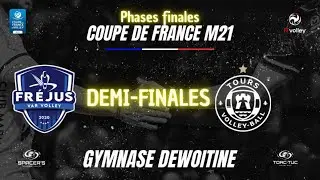 CDF M21M🏐 Frejus ⚡️ Tours DEMI FINALE