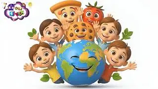 World Food - English Educational Video For Kids | Kids Songs and Nursery Rhymes | Only 4 Kids