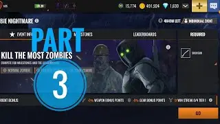 Sniper 3D Assassin ZOMBIE NIGHTMARE || PART-3 || Using Shotgun ||