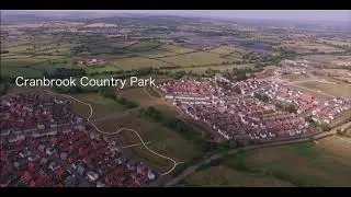 Bird's eye view of the Exeter and East Devon Enterprise Zone