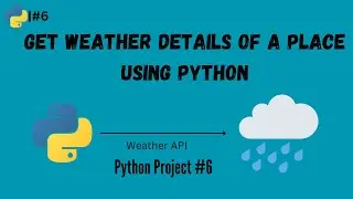 Creating Weather app in python | #Python #Programing #UNKNOWN1M