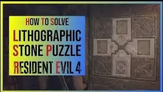 How to solve Wall with Four Slots puzzle - Bindery - Chapter 8 -Resident evil 4 remake Ps5