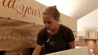 Calligraphy on Church Walls