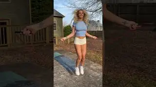 Jumping rope is one of the most underrated workouts out there. Tiny piece of equipment, huge payoff!
