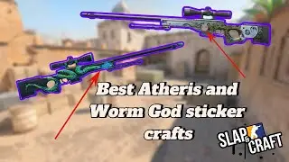 BEST ATHERIS AND WORM GOD STICKER CRAFTS