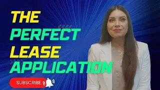 The Perfect Lease Application! For Commercial Lease