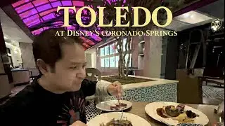 Toledo restaurant at Disney's Coronado Springs Resort (with Alex)