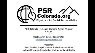 Hydrogen Blending Action Webinar - August 17, 2023