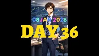 📈 Is Options Trading REALLY Profitable? 💸 | DAY 36; 08 JAN 26💪🏻💣 #optionstrading #trading #money