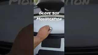 Seadoo Jet boat Glove Box Mod.