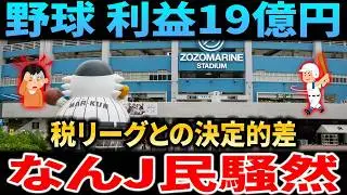 【なんJ激論】野球ファンも驚愕！利益19億円差を生んだ「税リーグ」との決定的な差とは？スポーツビジネスの裏側【5ch反応】
