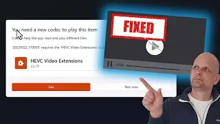 VIDEO CODEC NOT SUPPORTED WINDOWS 11