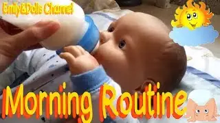 Reborn Baby Marcus Morning Routine🌞 (Reborn Baby Doll Style🍼)(Feeding and Changing)