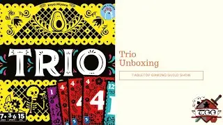 Trio Board Game Unboxing