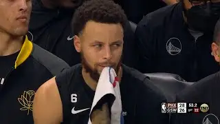 Damion Lee scored a difficult 3-pointer and surprised Stephen Curry with it