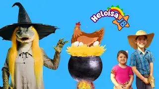 A Cuca e o Galinheiro - Uma história engraçada com Heloísa e JB