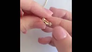 Antique Diamond Promise Ring Necklace