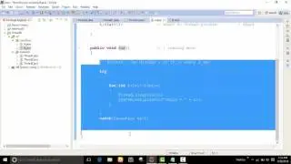 Thread Class : Child And Main Process : Java Programs