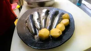 Sardines braised in a sweet-sour plum sauce　🐟🍳 Simmered sardines with plum Japanese-style