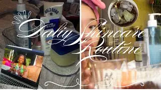 DAILY SKINCARE ROUTINE! || LOVE ISLAND OPINION, GUA ICING FACE STEP BY STEP🧖&zwj;♀️💅🧊🧼🎀