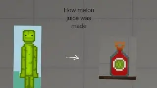 How melon juice was made