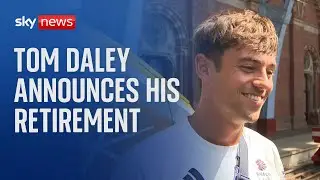 Team GB diver Tom Daley announces his retirement after Paris Olympics
