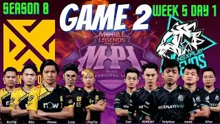 NXP EVOS VS BREN ESPORTS | GAME 2 | MPLPH S8 | WEEK 5 DAY 1